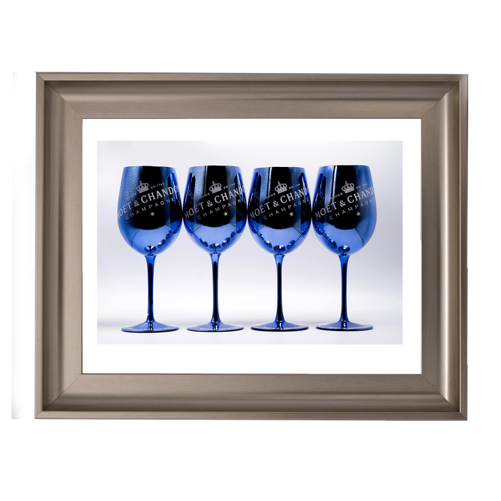 Moet Glasses - Blue