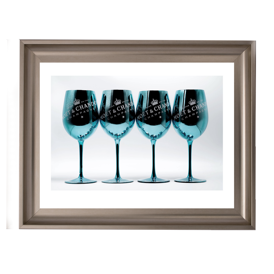 Moet Glasses - Sky Blue