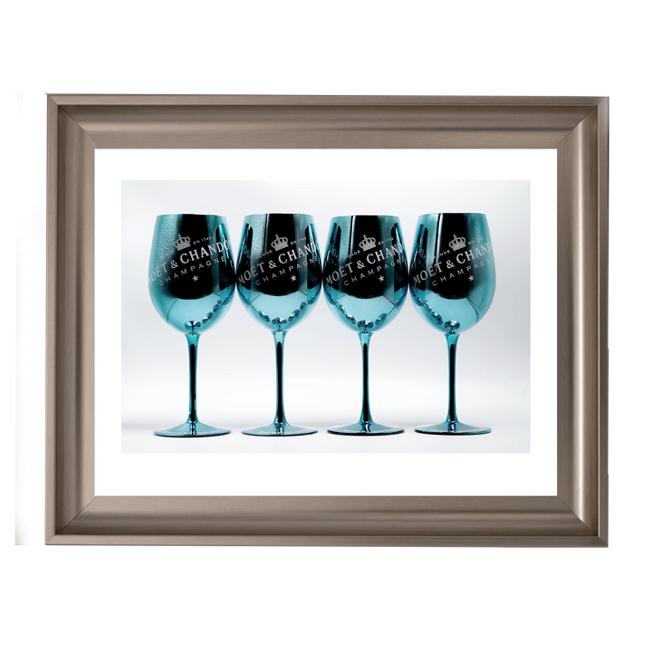 Moet Glasses - Sky Blue