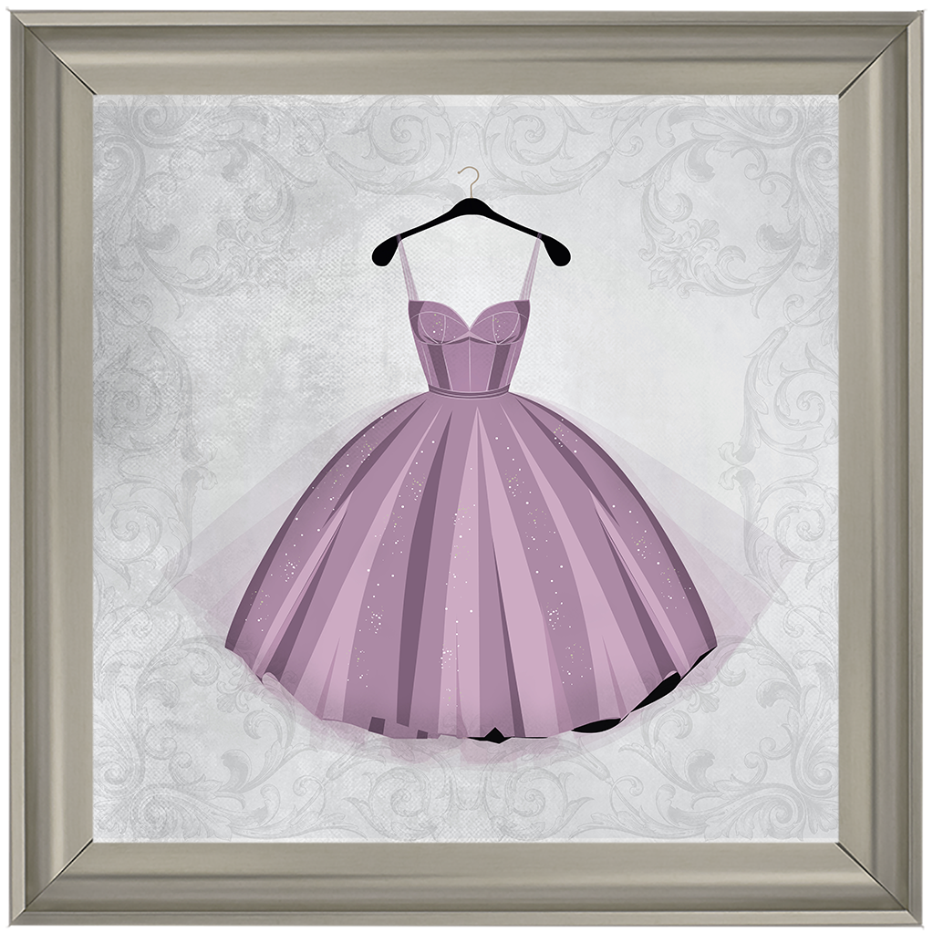 FS117 Pink Dress shimmer