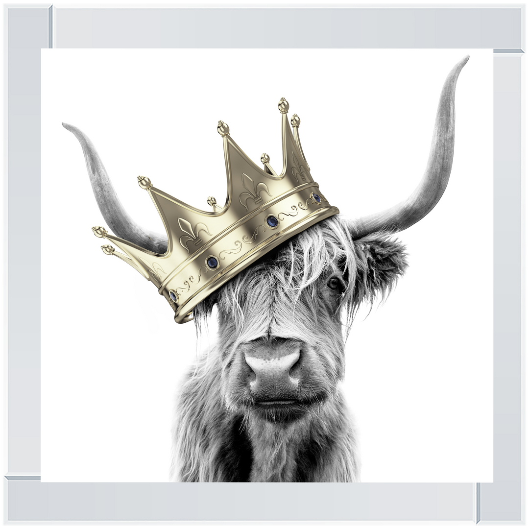AN347 Crowned Cow Gold