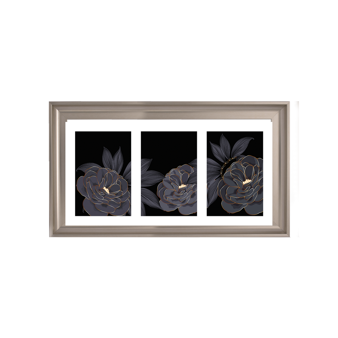 FL241 Black Beauty Flower I