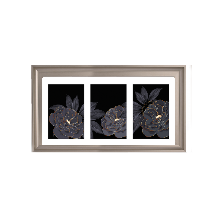FL241 Black Beauty Flower I