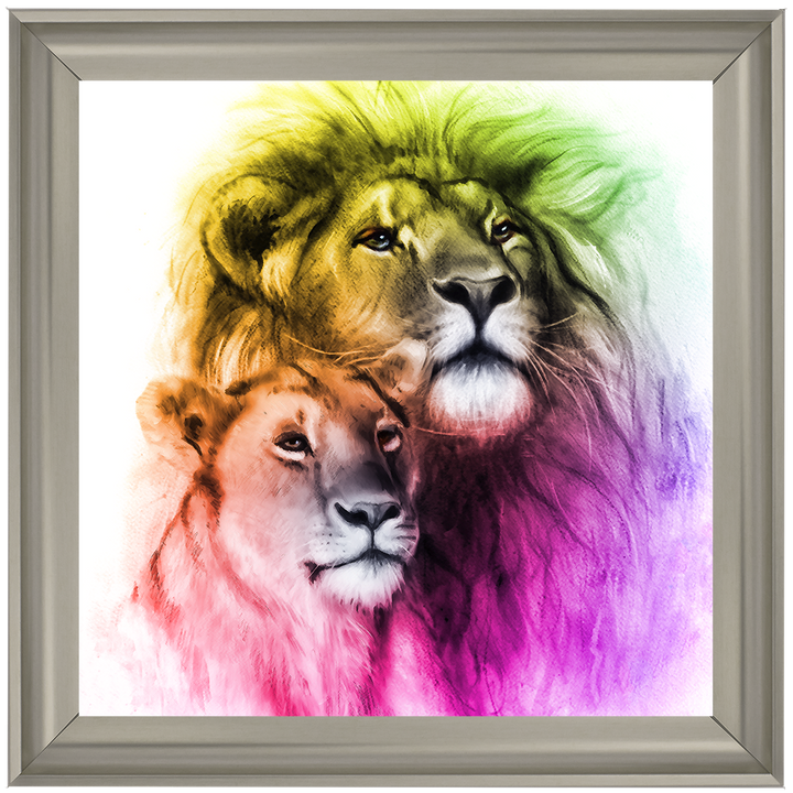 AN431 Proud Lion Couple