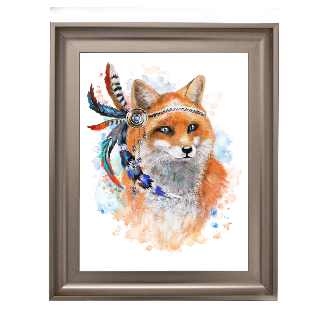 Tribal Fox Sketch |