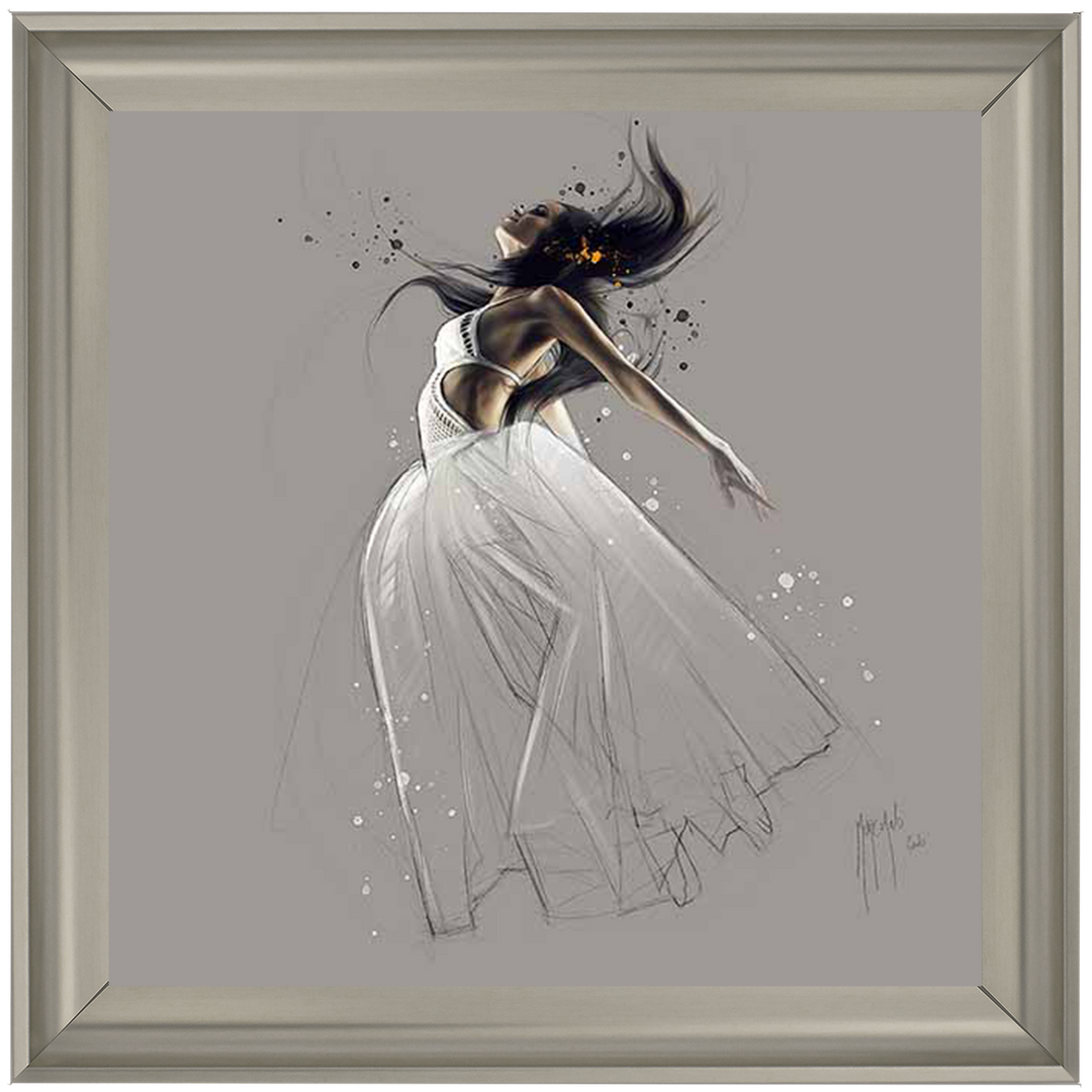 White Gown Sketch