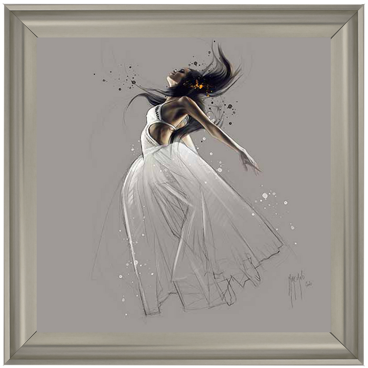 White Gown Sketch