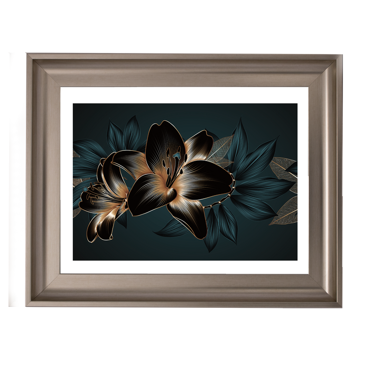 FL240 Black beauty flower II