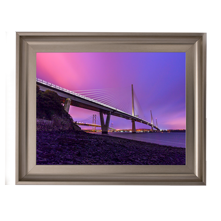 CY014 Queensferry Crossing in the evening