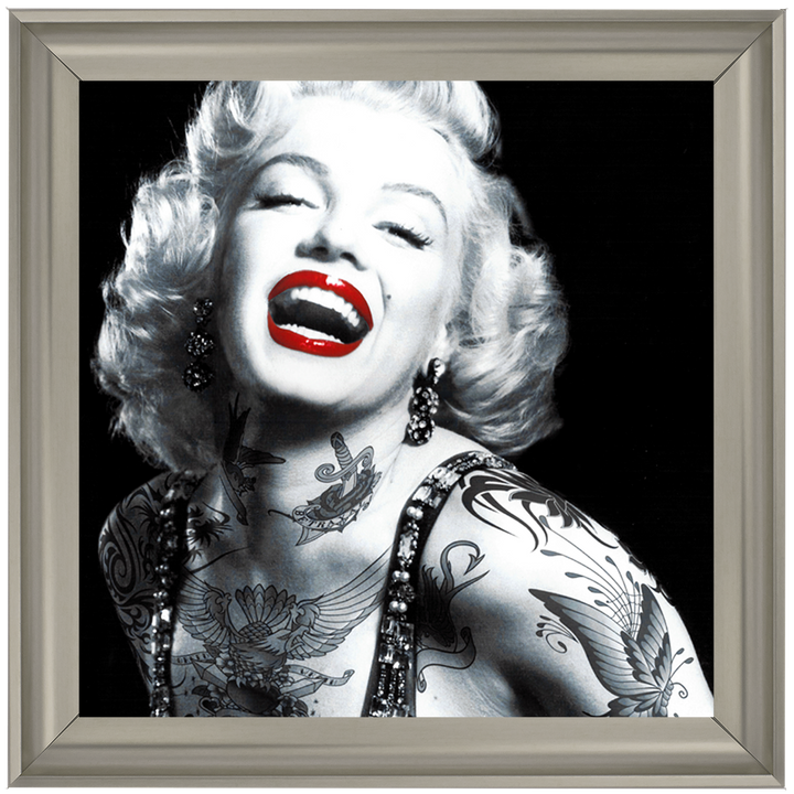 Tattooed Marilyn Monroe