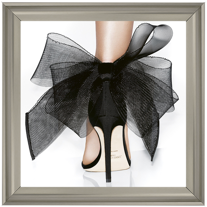 FS400 Black heel & bow