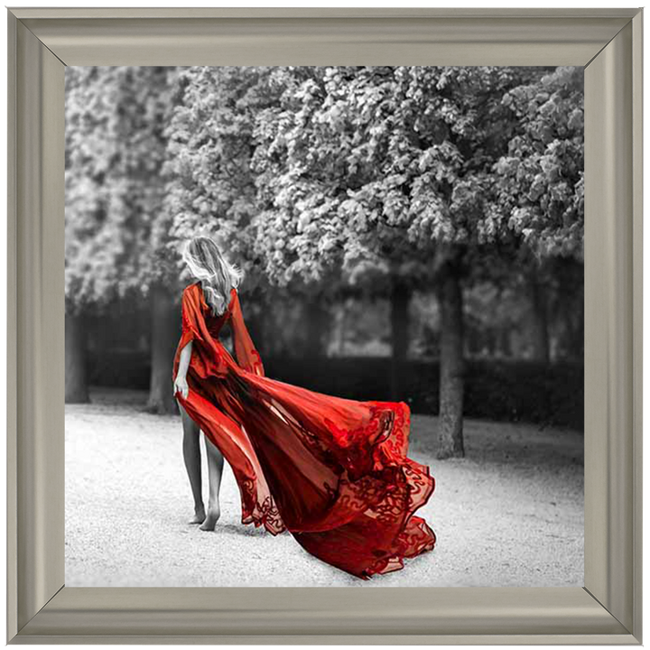 Red Elegant Walk