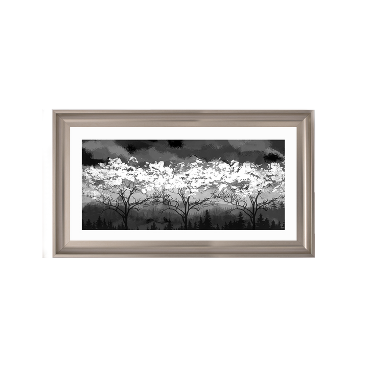 LS200 Black and white forest