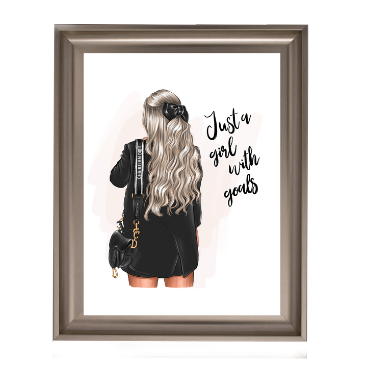 Girl with goals