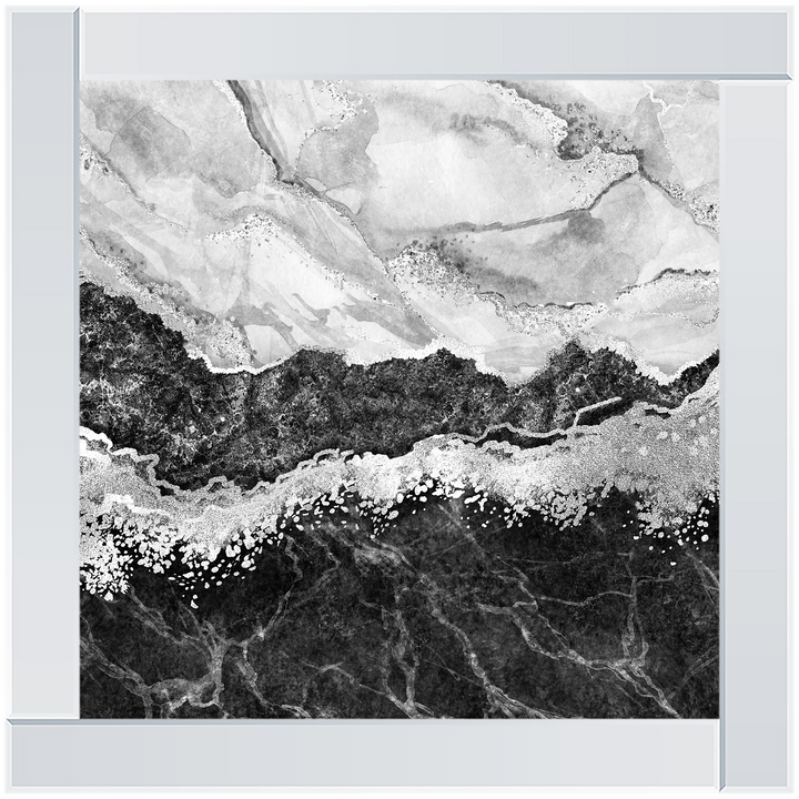 AB151 Abstract Black & Grey IV