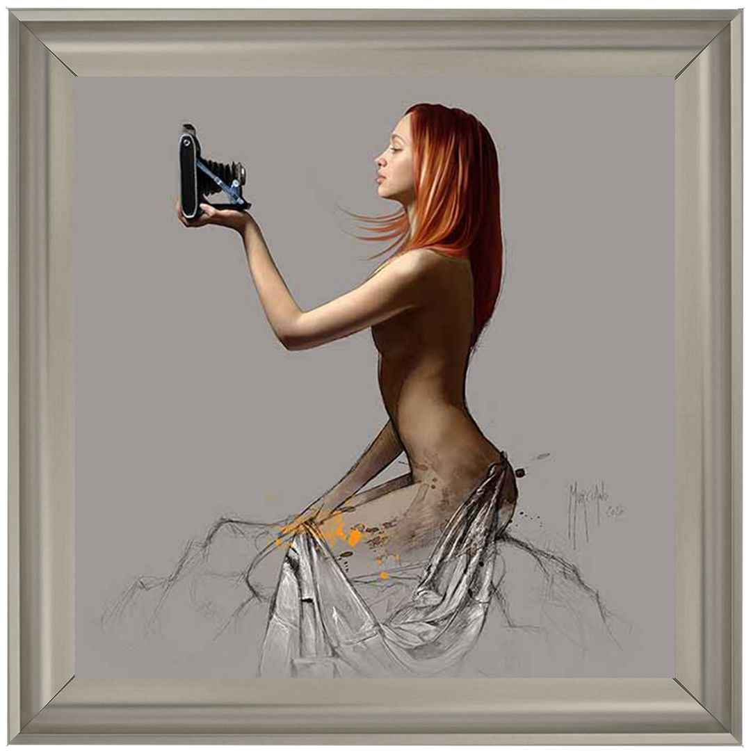 Nude Selfie Sketch
