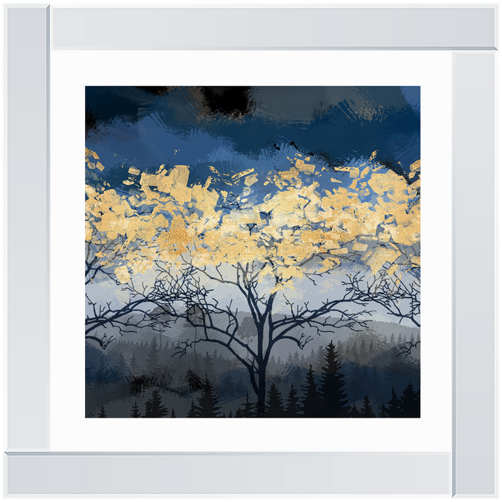 LS195 Lone Blue Tree