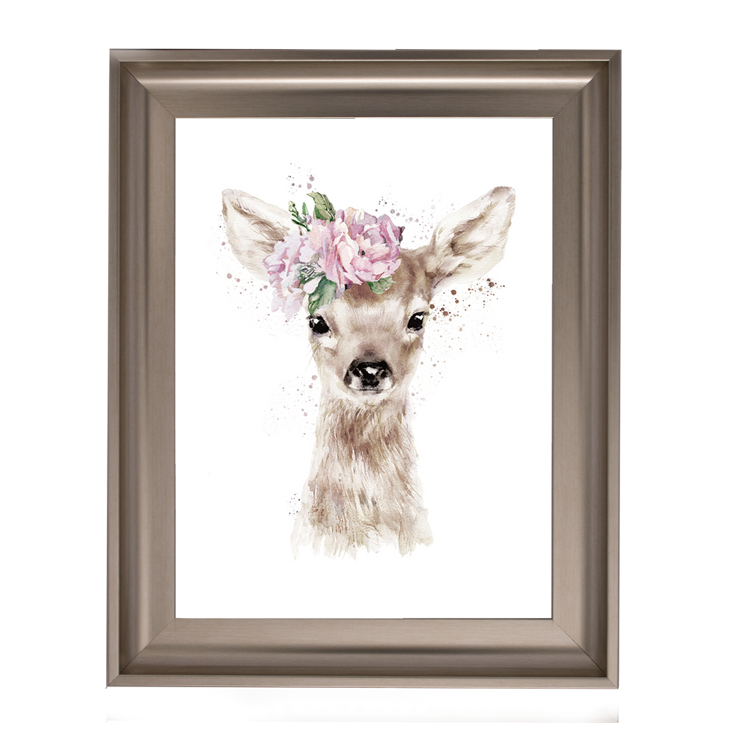 AN284 Floral Deer