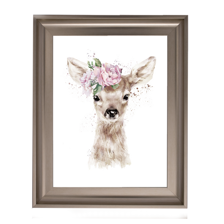 AN284 Floral Deer
