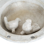 Classic Small Outdoor Bird Bath