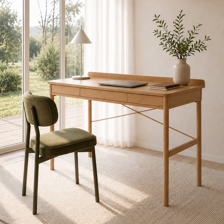 Paul Office Desk in Oak