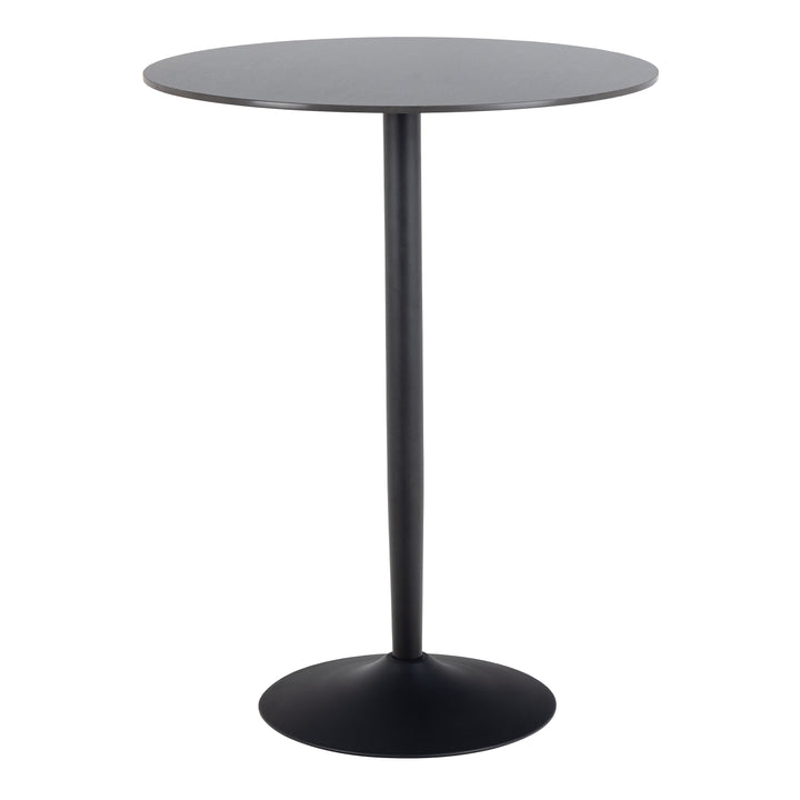 Malta Ceramic Round Bar Table in Black