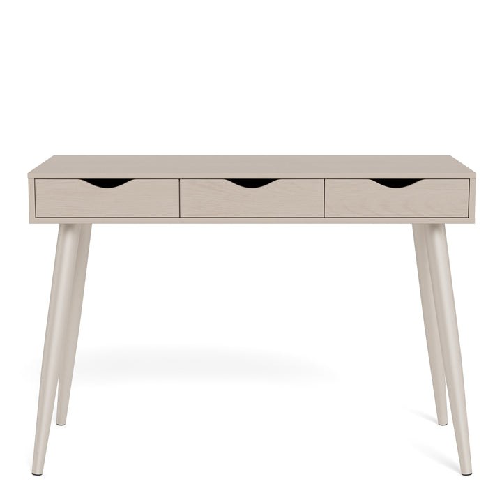 Neptun Office Desk with 3 Drawers in Grey