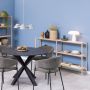 Braidwood Bookcase with 4 Shelves in White Oak Veneer