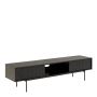 Angus TV Unit in Black Finish