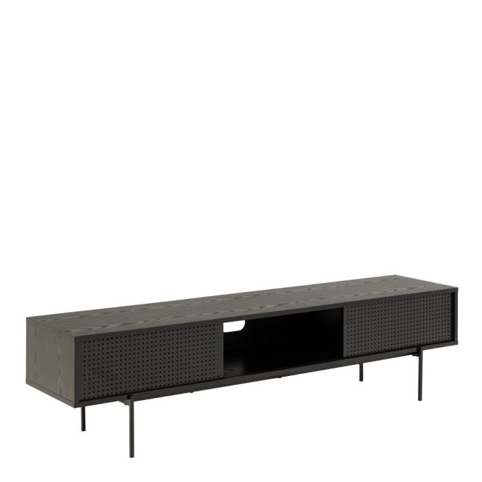 Angus TV Unit in Black Finish
