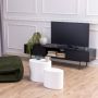 Angus TV Unit in Black Finish