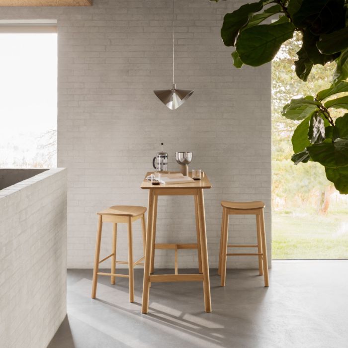 Barlow Bar Table in Matt Oak
