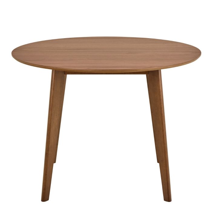 Roxby Round Dining Table in Walnut 120x76cm