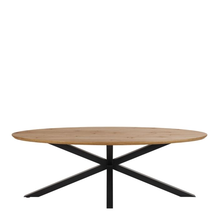Heaven Oval Dining Table in Oak 220x100cm