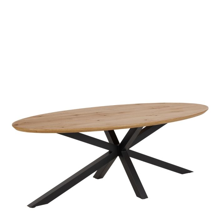 Heaven Oval Dining Table in Oak 220x100cm