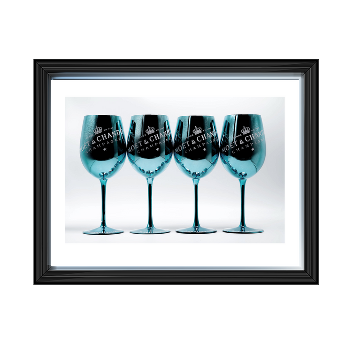Moet Glasses - Sky Blue