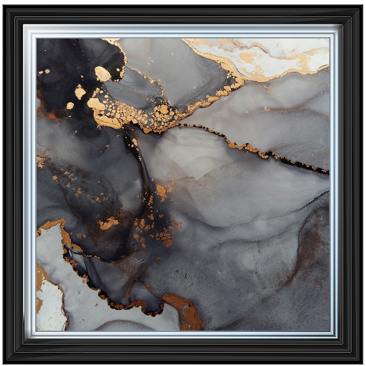 AB169 Black & Gold Marble ||