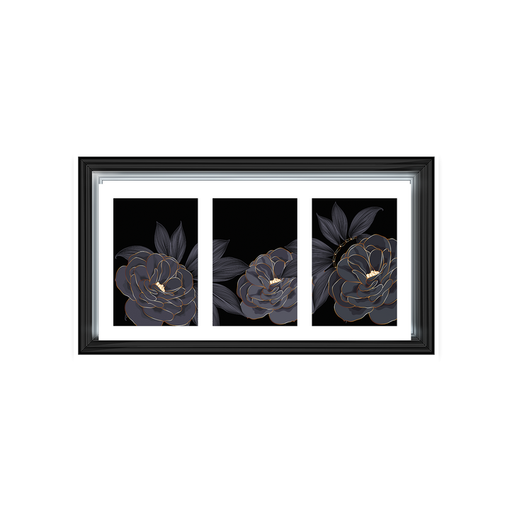 FL241 Black Beauty Flower I