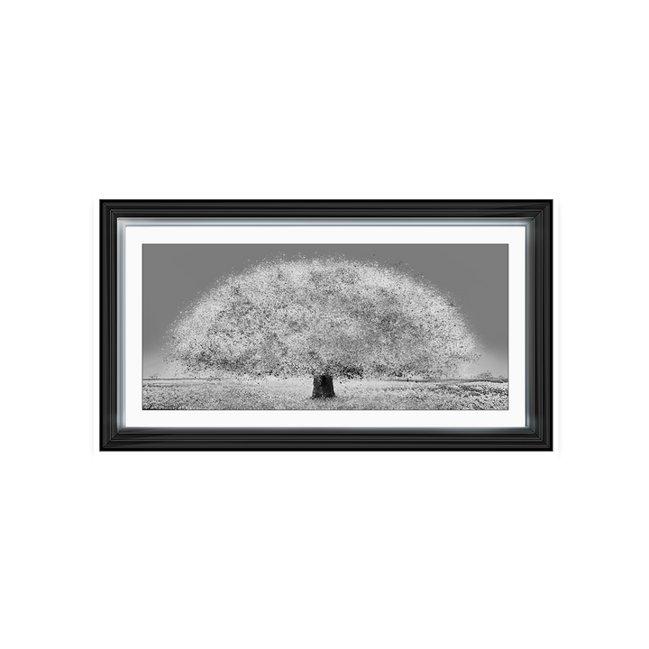LS205 Black and white tree