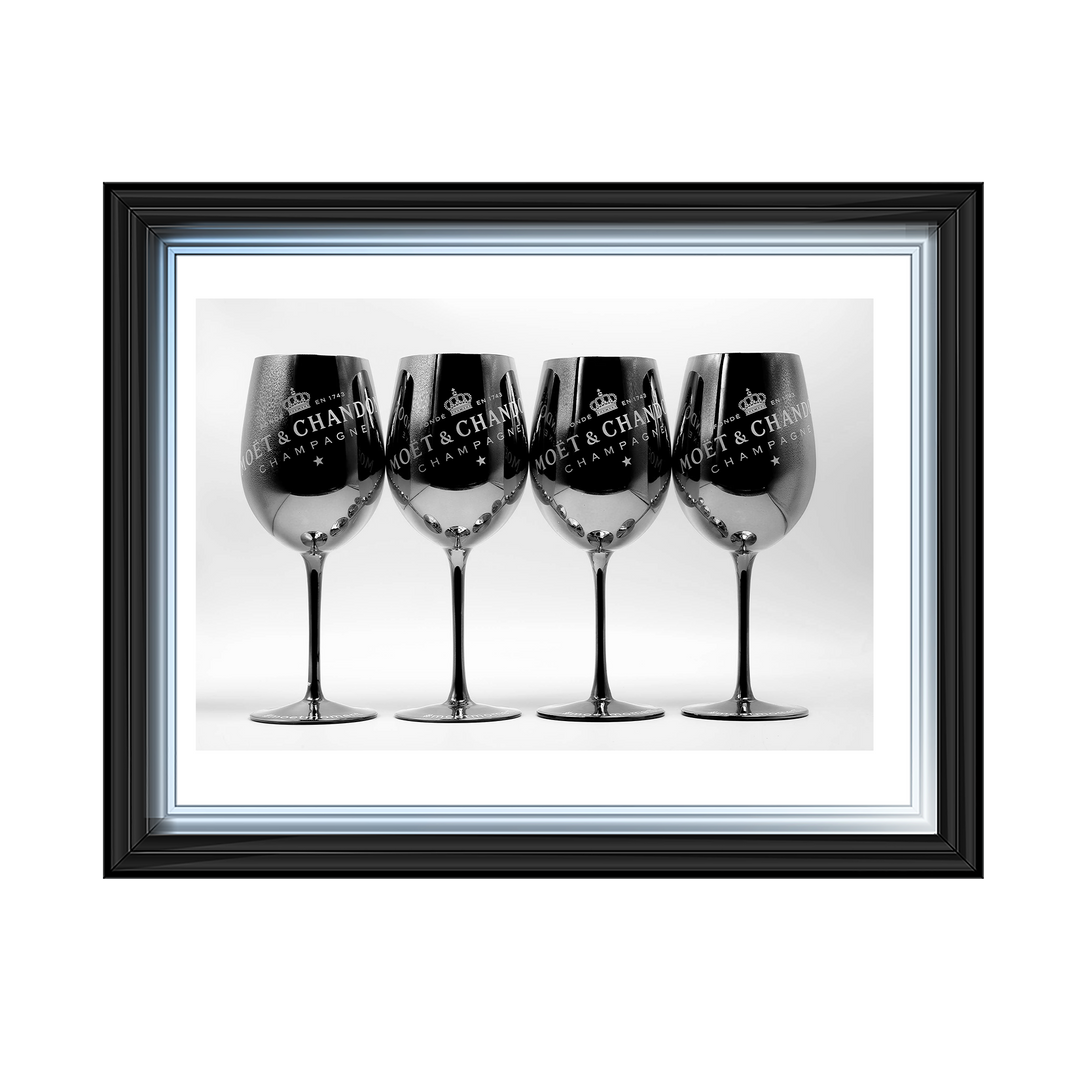 Moet Glasses - Black