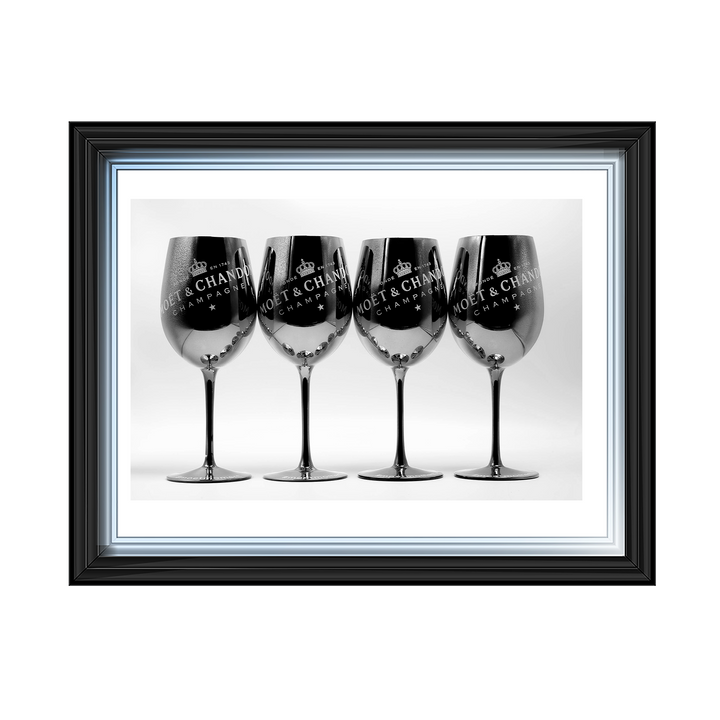 Moet Glasses - Black