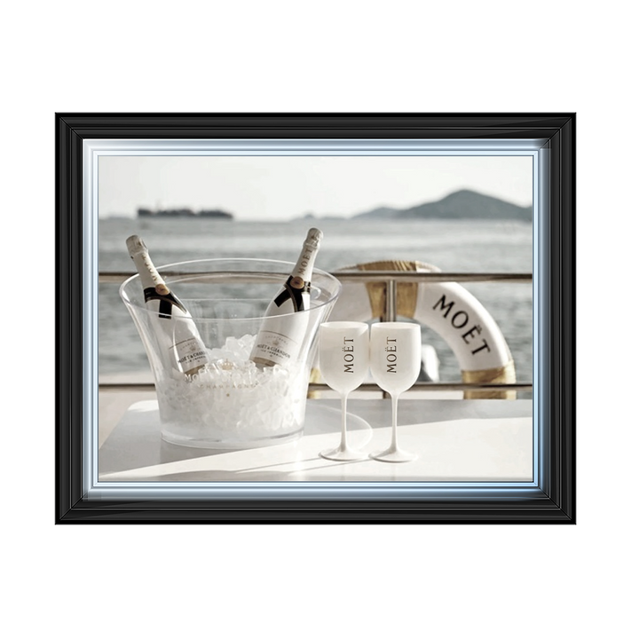 Moet at sea