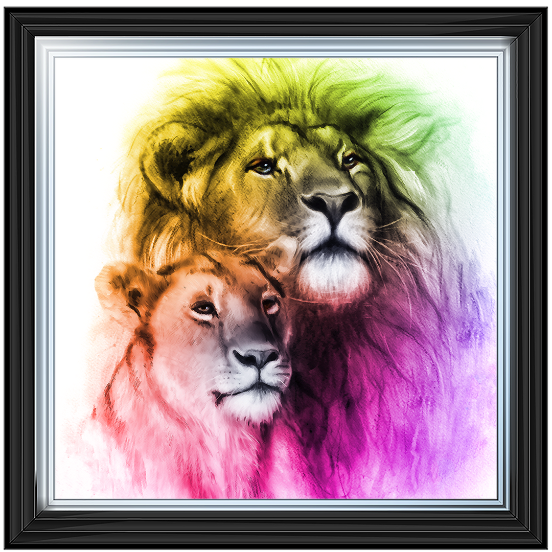 AN431 Proud Lion Couple