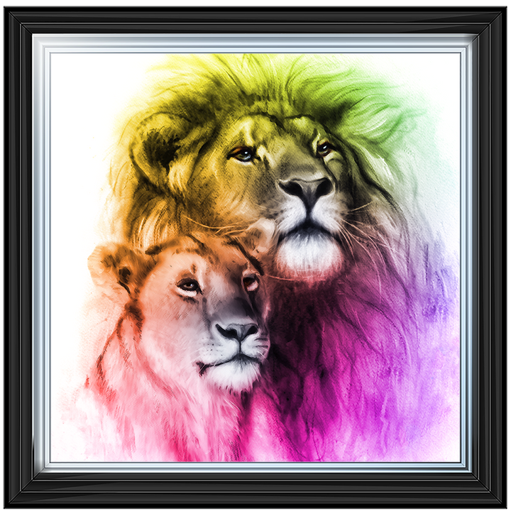 AN431 Proud Lion Couple