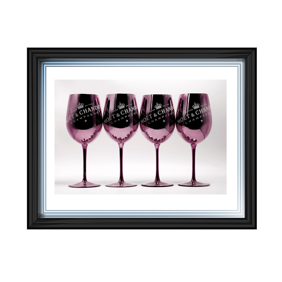 Moet Glasses - Pink