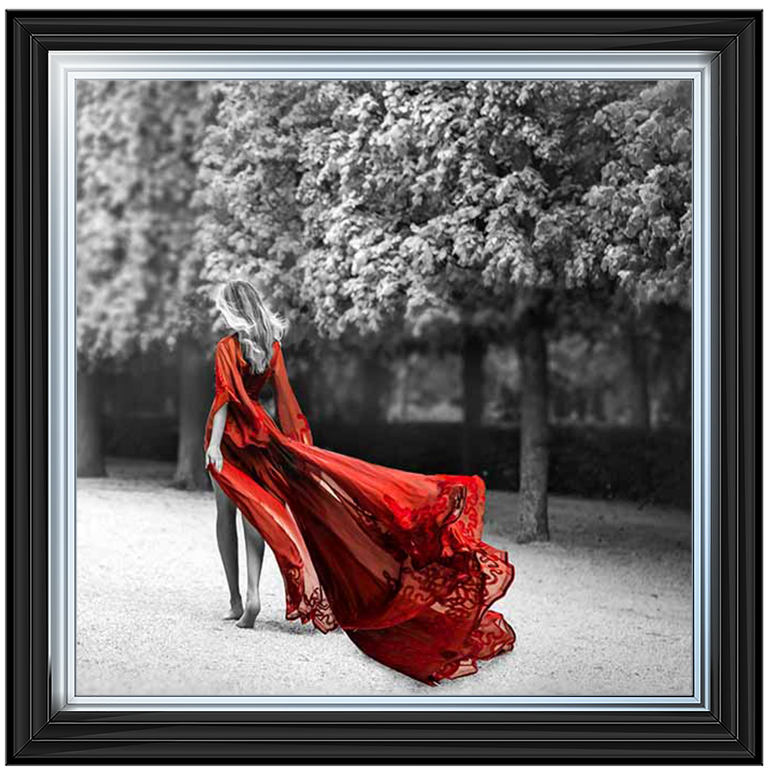 Red Elegant Walk