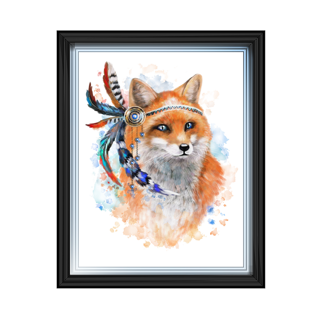 Tribal Fox Sketch |