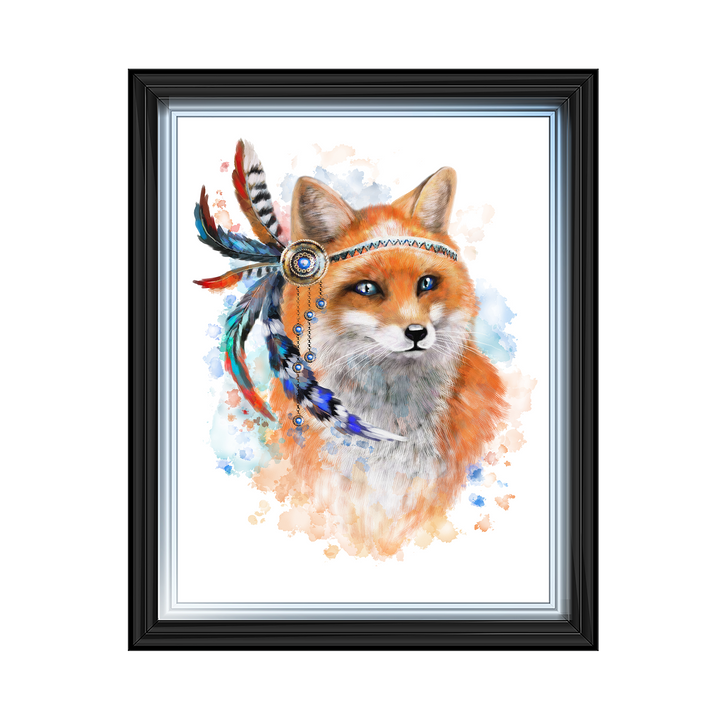 Tribal Fox Sketch |