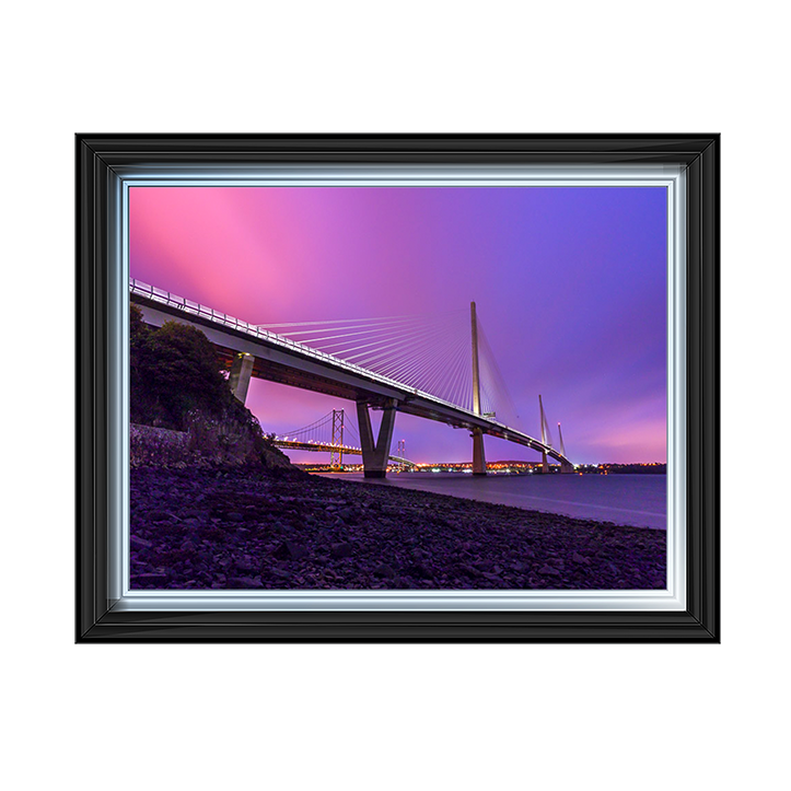 CY014 Queensferry Crossing in the evening