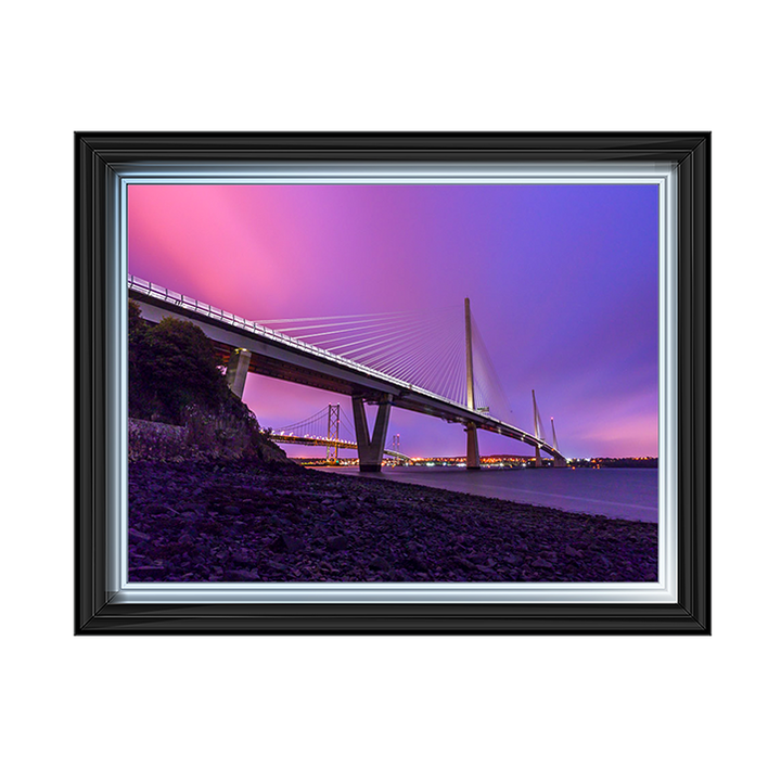 CY014 Queensferry Crossing in the evening